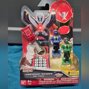 Power Rangers Megaforce Legendary Ranger Key Pack - Red, Blue, Green